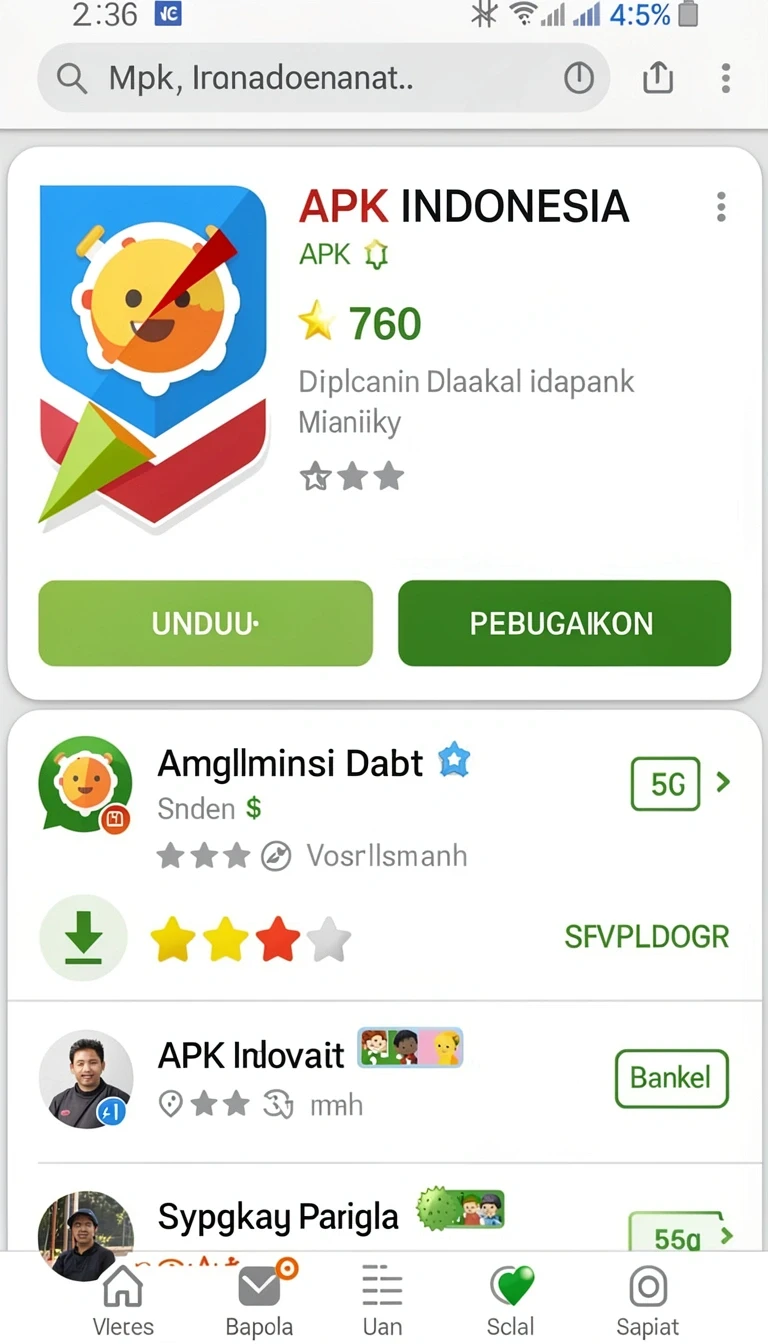 Beragam pilihan permainan menarik dalam aplikasi idn789 APK Full Version untuk Android.